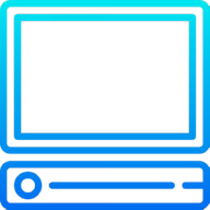 computer screen with cursor